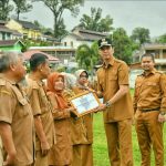 Wako Sawahlunto Riyanda Putra didampingi Wawako Jeffry Hibatullah